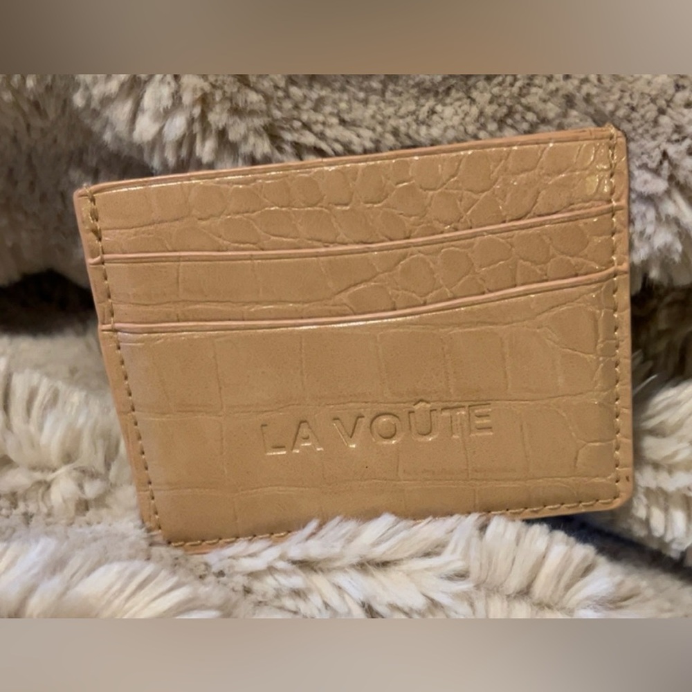 LaVoute | Women’s Tan Card Holder Wallet